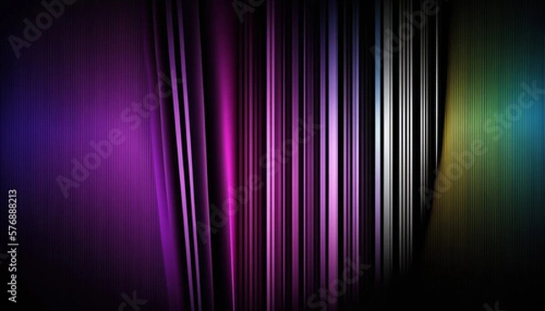 Fototapeta Black Purple Blue Colorful Desktop Background Pattern Color created with generative AI technology