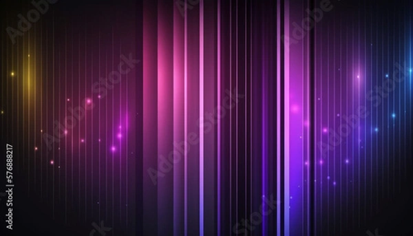 Fototapeta Black Purple Blue Colorful Desktop Background Pattern Color created with generative AI technology