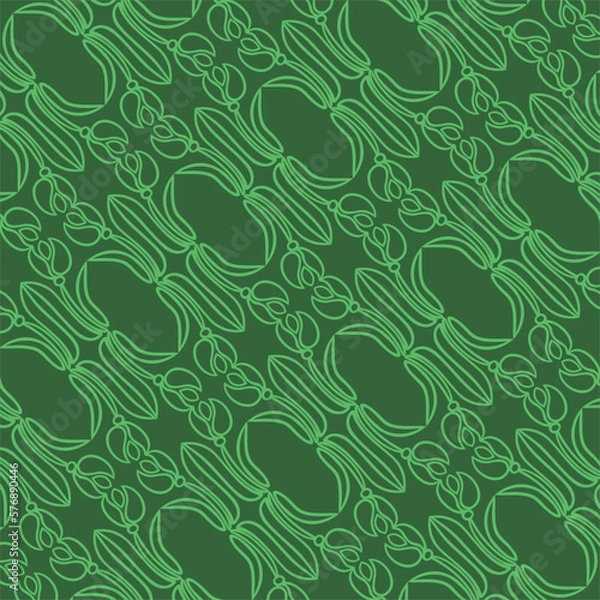 Fototapeta Floral pattern vector image