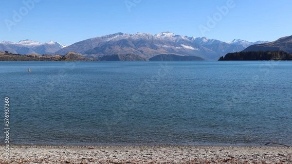 Fototapeta view of the lake
