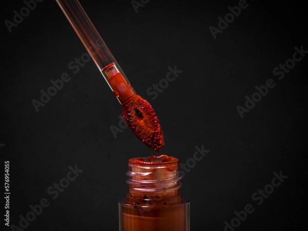 Obraz 赤いリップグロス