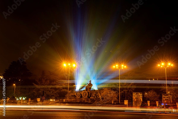 Obraz Cibeles iluminada
