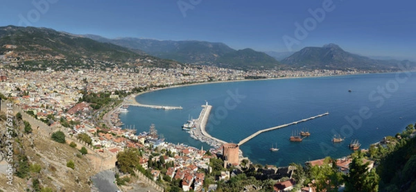 Obraz alanya beach turkey