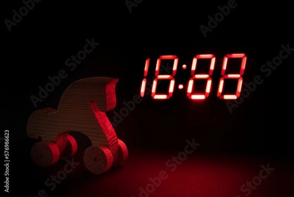 Obraz childhood gone forever no return - time machine