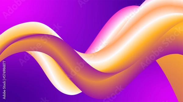 Fototapeta 3 D Background. abstract background with paper waves, 3d render, Nature black marbling artwork texture,
modern wallpaper with pink blue violet blue wavy folds, Dark blue color.
