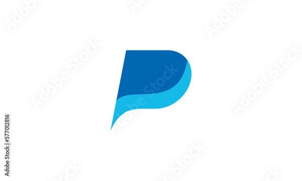 Obraz pay, buy, shop, e-money, p, p logo, blue, icon, symbol, logo, business, fast, quik buy, pp, pp logo, letter pp