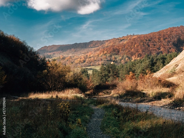 Obraz autumn in the mountains