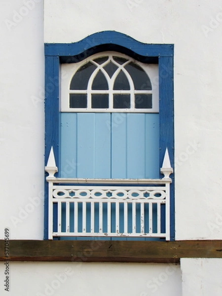 Obraz windows in the old building