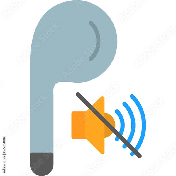 Fototapeta Earbud Icon