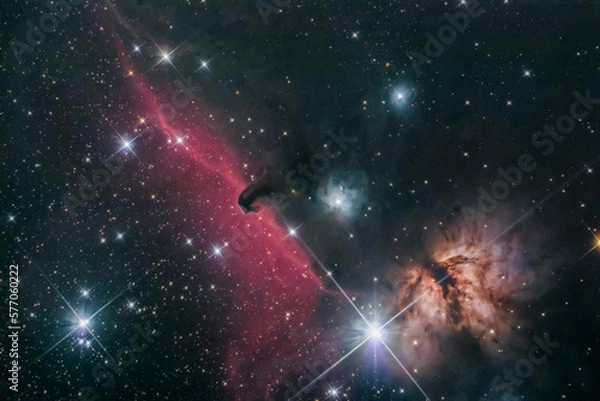 Obraz Nebulosa Testa di Cavallo 