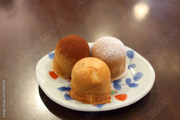 Obraz 北海道小樽市のご当地スイーツ ぱんじゅう