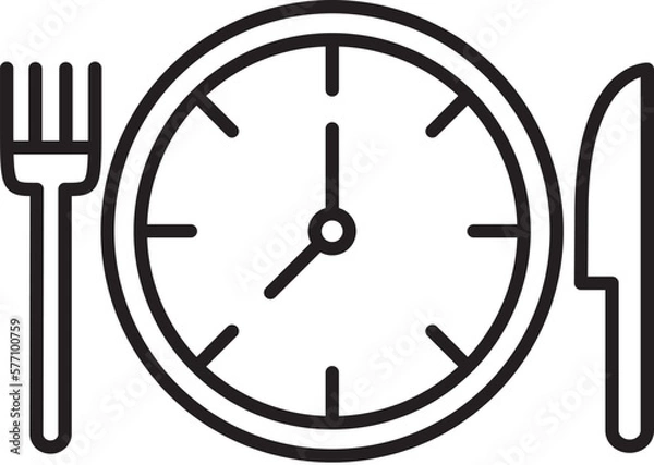 Fototapeta time icon 