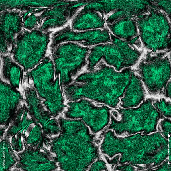 Obraz green fishing net