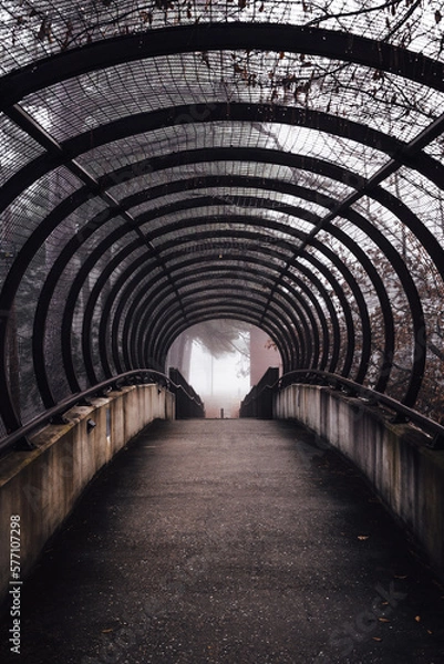 Fototapeta tunnel of light