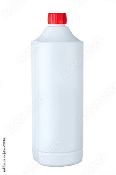 Fototapeta Blank container isolated on white background