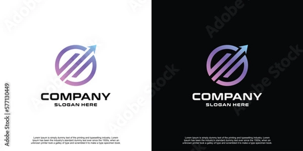 Obraz Modern Creative Abstract Logo Design