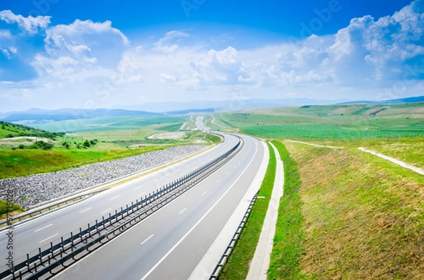 Obraz Highway during summer