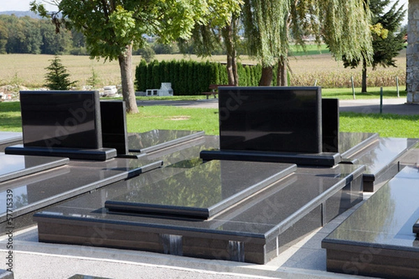 Obraz Blank tombstone