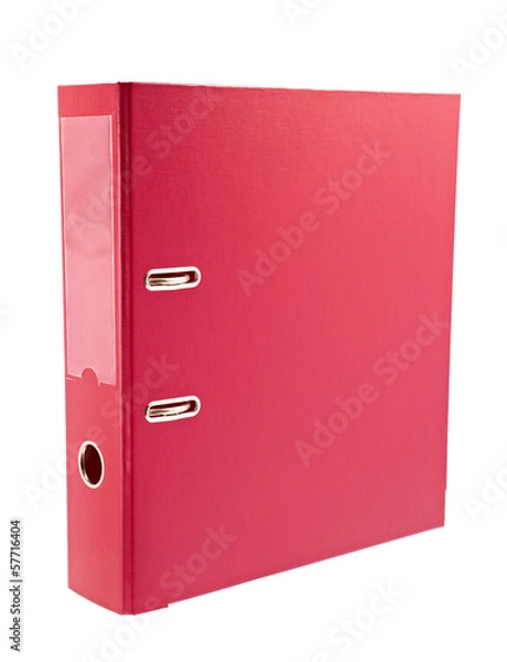 Fototapeta Office folder isolated on white background