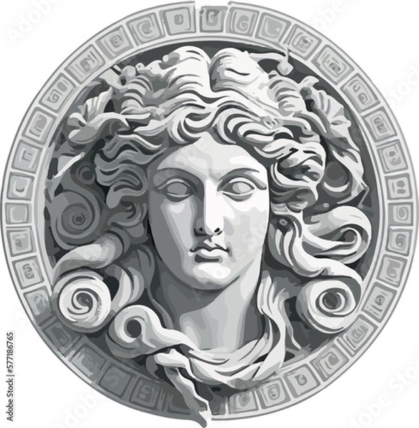 Obraz the medusa medallion