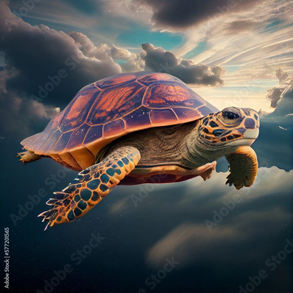 Obraz Flying Turtle