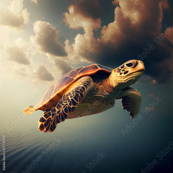 Obraz Flying Turtle