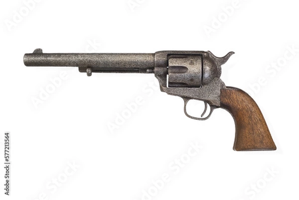 Obraz 1875 Antique Pistol illustration