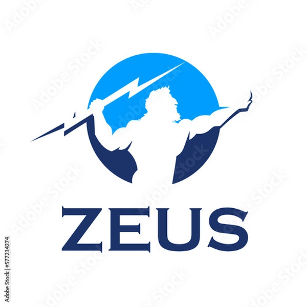 Obraz zeus logo design