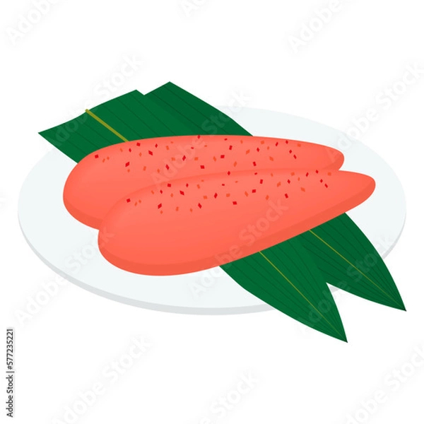 Obraz 辛子明太子のイラスト