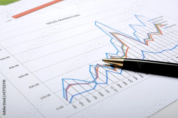 Fototapeta Financial Accounting Concept