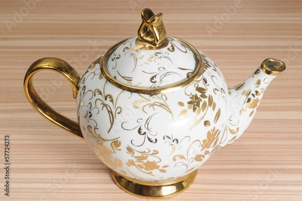 Obraz Fancy Gold Decorated Teapot
