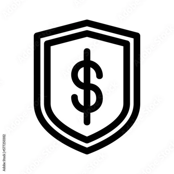 Obraz money icon or logo isolated sign symbol vector illustration - high quality black style vector icons
