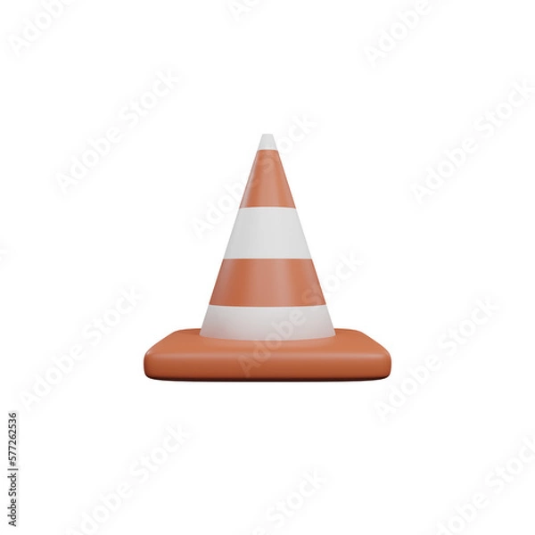 Obraz traffic cone