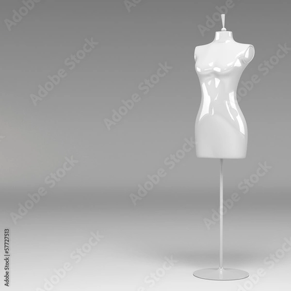 Fototapeta 3d female fashion mannequin