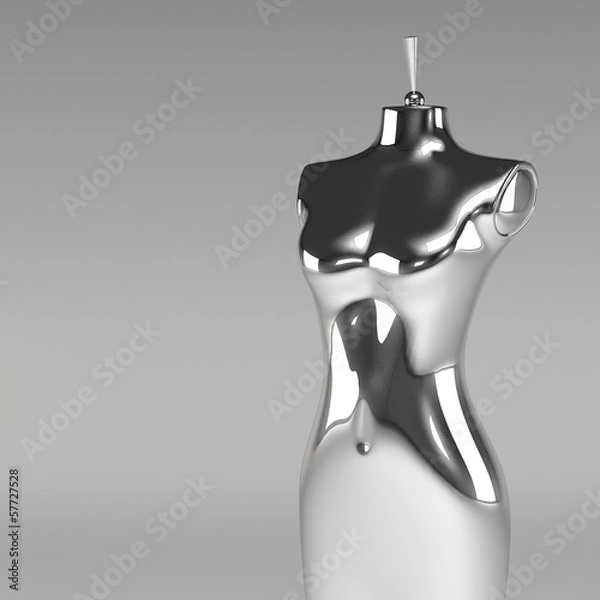 Fototapeta 3d female fashion mannequin
