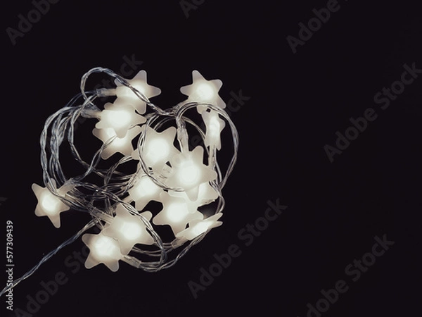 Fototapeta star-shaped lights