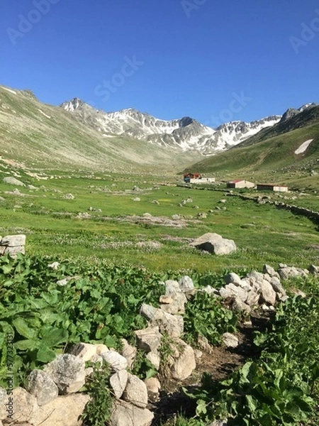 Fototapeta mountain landscape in the mountains