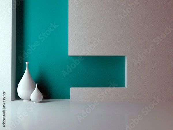 Obraz Salon. Projektowanie wnętrz.