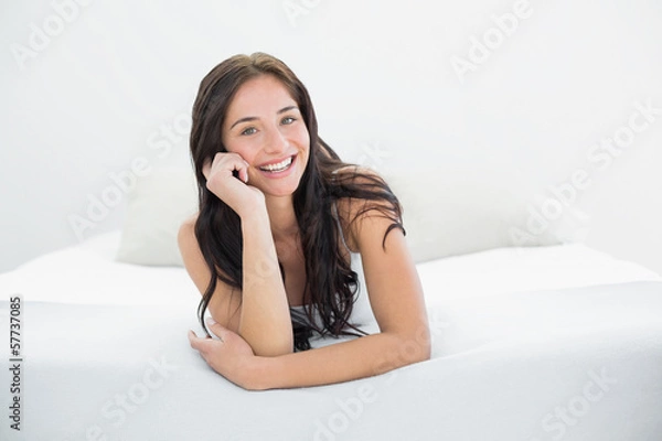 Obraz Beautiful woman lying in bed