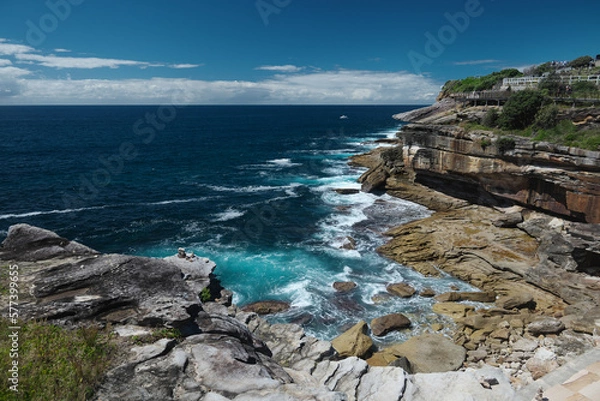 Obraz ニューサウスウェールズ州シドニーの海岸線