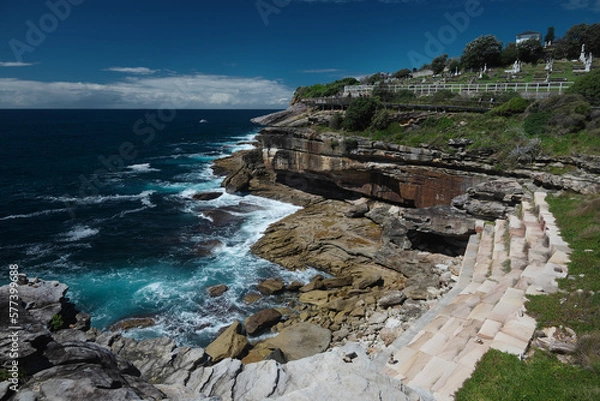 Obraz ニューサウスウェールズ州シドニーの海岸線