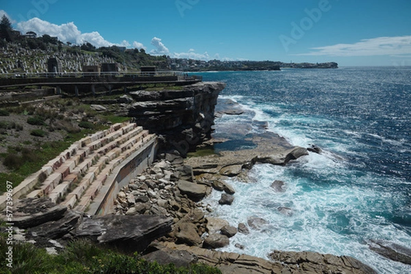 Obraz ニューサウスウェールズ州シドニーの海岸線