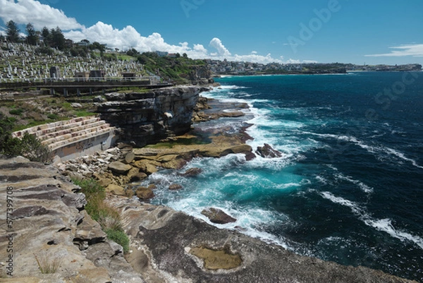 Obraz ニューサウスウェールズ州シドニーの海岸線