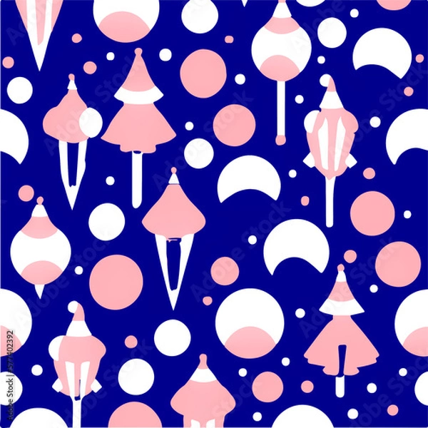 Obraz seamless pattern with stars