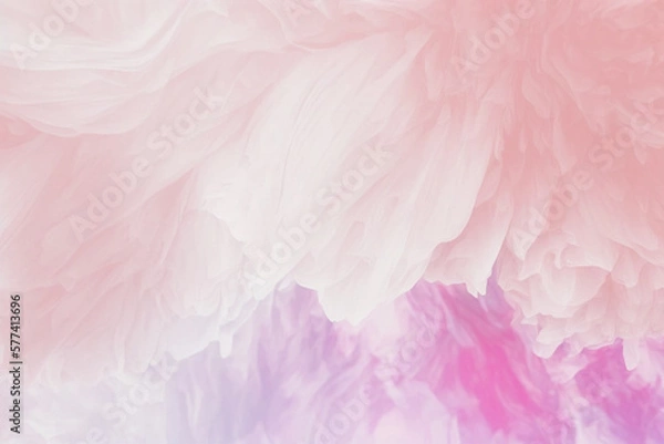 Fototapeta Pastel White and Pink Abstract Background for Celebratory Occasions generative ai