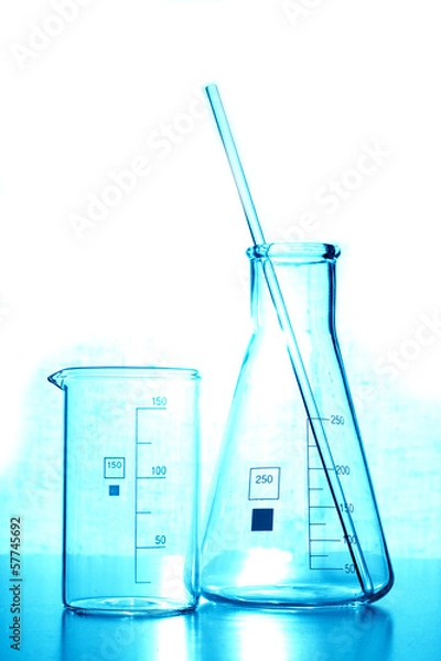 Obraz laboratory glassware