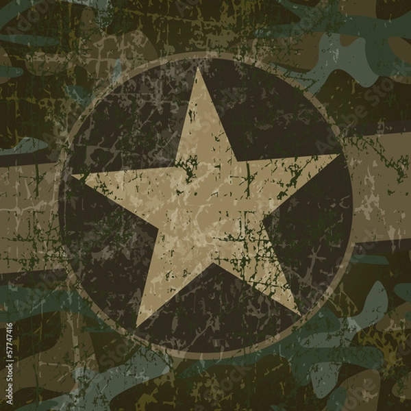 Obraz Military background