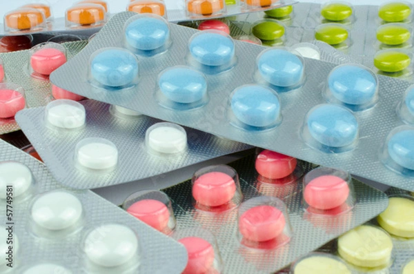 Obraz Tablettenhaufen