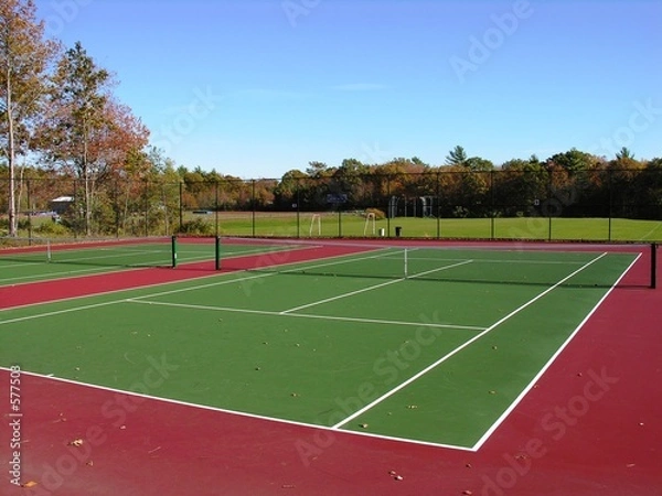 Obraz tennis courts.
