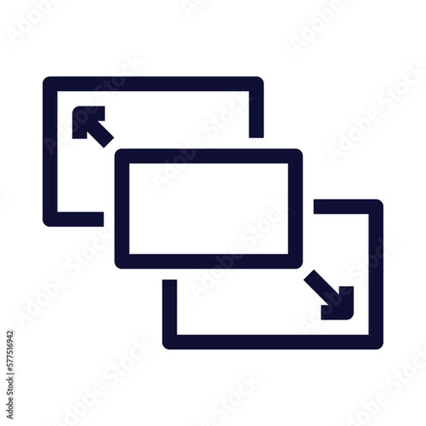 Obraz flexibility scalability icon